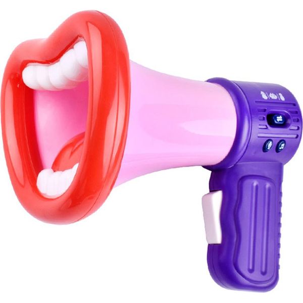 Novità Corno Giocattolo Cambia Voce Altoparlante Altoparlante Che Cambia Voce Amplifica Effetto Sonoro Megafono Regalo Per Bambini-image