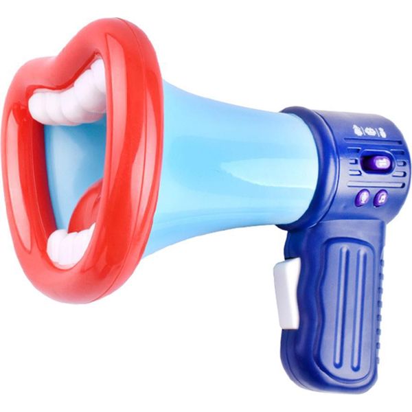Novità Corno Giocattolo Cambia Voce Altoparlante Altoparlante Che Cambia Voce Amplifica Effetto Sonoro Megafono Regalo Per Bambini-image