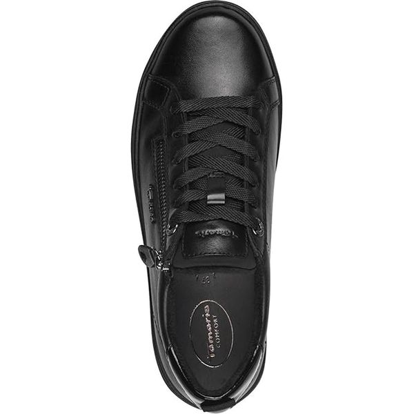 Tamaris Comfort, Scarpa Sportiva Da Donna Con Lacci In Nero, Misura 39-image