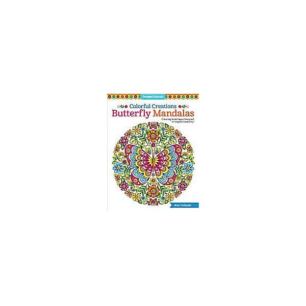 Creazioni Colorate Mandala Di Farfalle-image