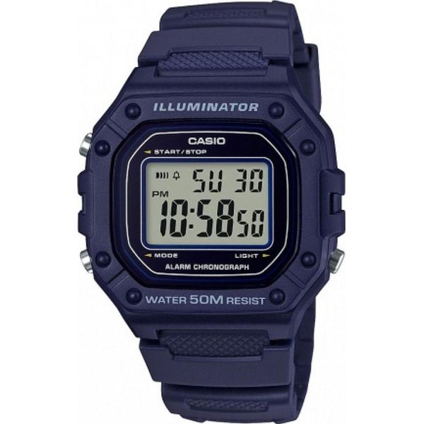 Casio Digitaluhr W-218H-2AVEF Casio Collection Armbanduhr Digitale-image