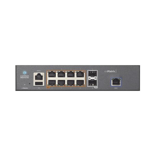 Cambium Networks Cnmatrix EX1010-P Gestito L2/L3 Gigabit Ethernet (10/100/1000) Power Over Ethernet (Poe) 1U Nero-image