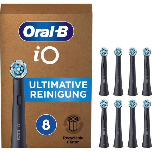 Spazzolini Oral-B Io Ultimate Cleaning 8Er Ffu Nero-image