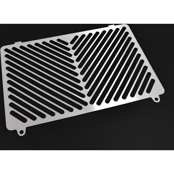 Copriradiatore Zieger Compatibile Con Kawasaki Z 750 | Z 1000 Clean Argento-image