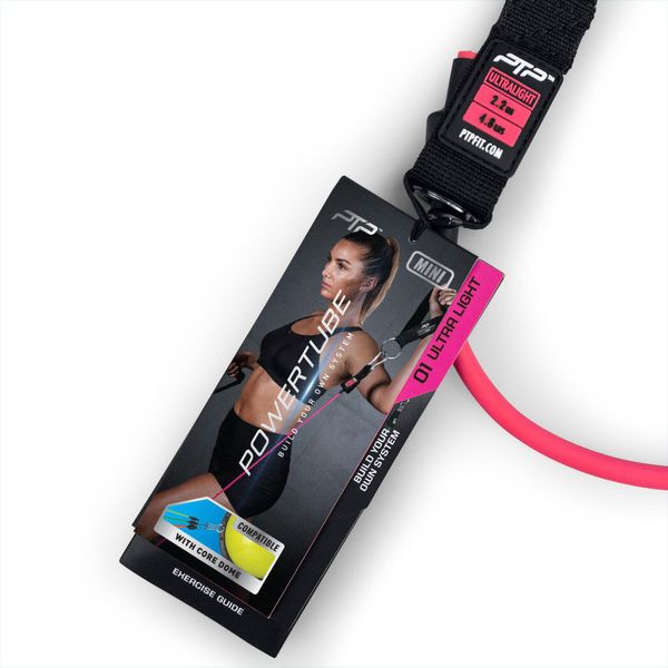 Tubo Di Resistenza 52Cm Powertube Mini Pink Ultralight Ptp-image