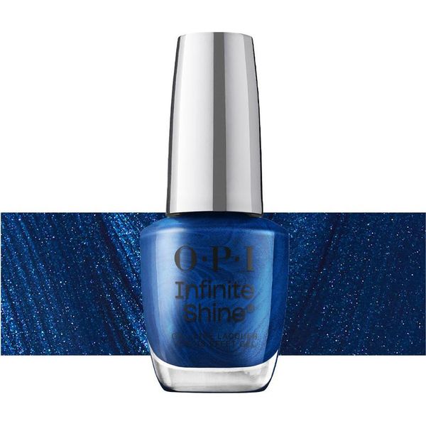 Opi Infinite Shine Holiday 25 Good Enough To Treat Sneak-A-Blue Candy 15Ml-image
