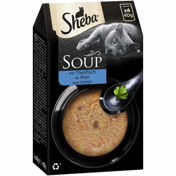 Sheba 40Gx40 Zuppa Con Tonno Multipack-image