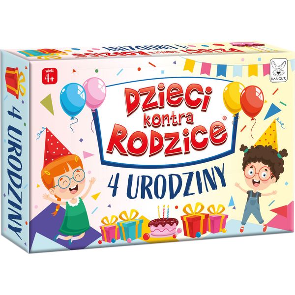Gioco Bambini Contro Genitori Compleanno 4+ 75482-image