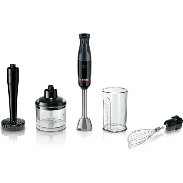 Bosch Serie 4 MSM4B623 Blender 0.6 L Immersion Blender 1000 W Anthracite, Transparent-image