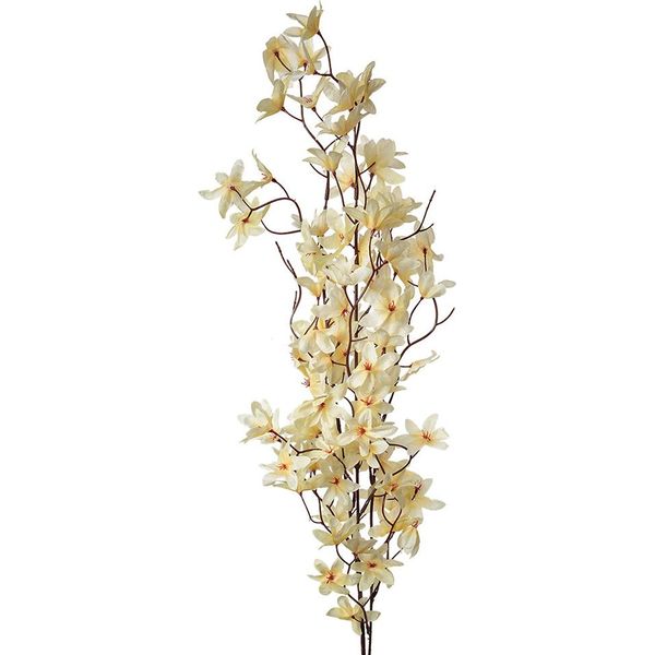 Fiore Artificiale Clayre & Eef 110 Cm Giallo Plastica-image