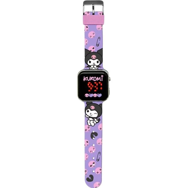 Orologio Digitale A Led Hello Kitty Kuromi - Elegante Orologio Da Polso Per Bambini-image