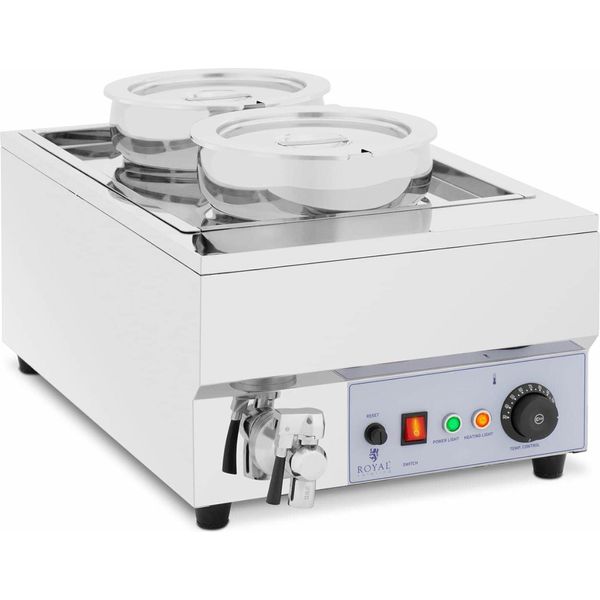 Stazione Per Zuppe Royal Catering - 14 L - 1500 W - Opaco --image