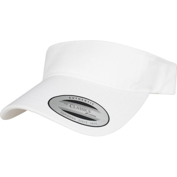 Flexfit 8888 | Berretto Con Visiera Curva, Visiera Precurvata - Colore: Bianco - Taglia: Unica-image