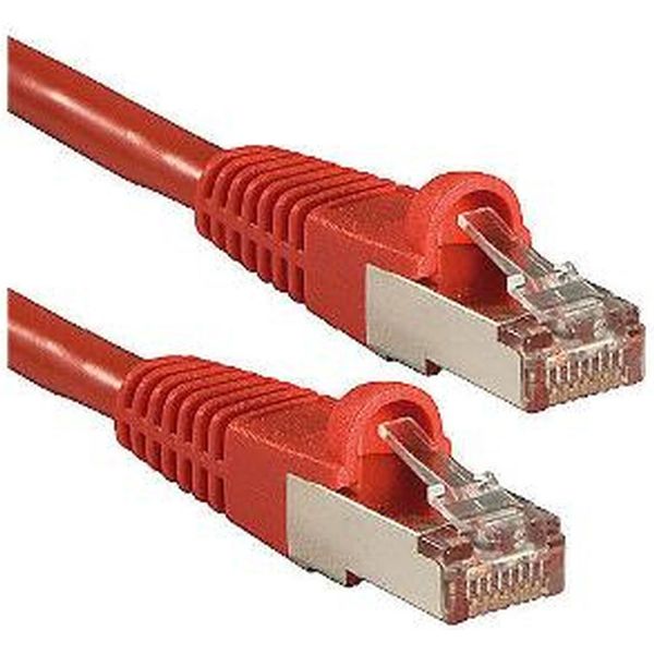 Lindy 47162 Cat6A S/Ftp Pimf Lsoh, Rot, 1.00M Patchkabel-image