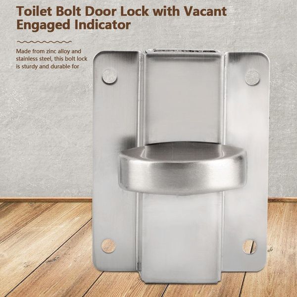 Serratura Della Porta Dell'indicatore, Catenaccio Dell'indicatore Della Porta Della Toilette, Serratura Dell'indicatore Della Porta Della Toilette, Serratura Della Porta Della Privacy, Serratura Della Porta Con Funzione Di Vuoto-image