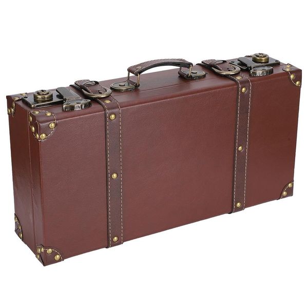 Scatola Di Immagazzinaggio, Scatola Di Immagazzinaggio Di Legno, Valigia A Mano Retrò Di Legno, Scatola Di Immagazzinaggio Di Legno Retrò, Scatola Di Legno Retrò, Forniture Di Collezione-image