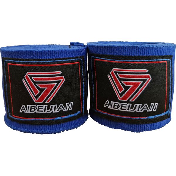 Bende Elastiche Per Mani Da Boxe 3 M Blu-image
