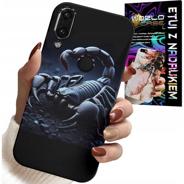 Custodia Per Xiaomi Note 7 - Scorpion, Scorpioni + Pellicola Idrogel-image