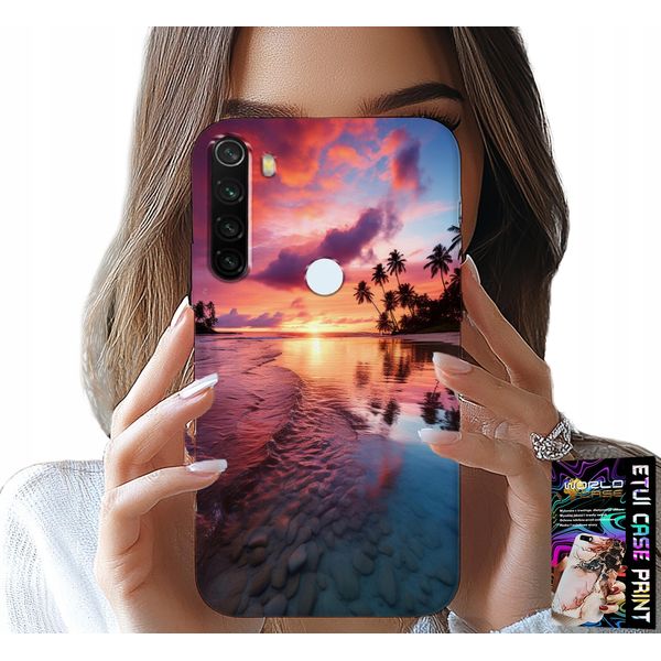 Custodia Per Xiaomi Note 8T - Spiaggia, Isola Di Vacanza, Belle Vedute + Vetro-image