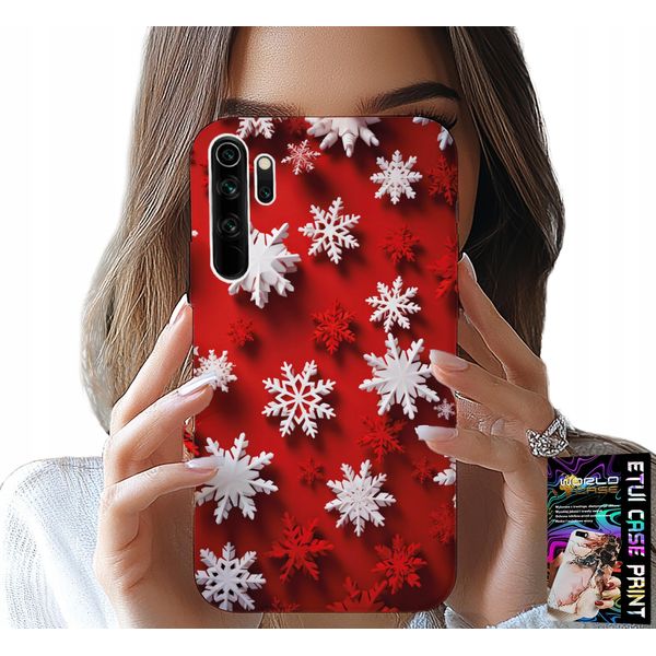 Custodia Per Xiaomi Note 8 - Fiocchi Di Neve, Neve, Stelle, Natale-image
