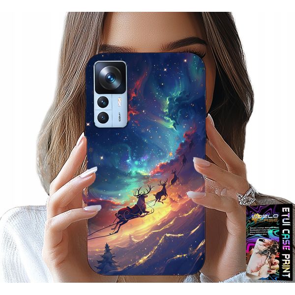 Custodia Per Xiaomi 12T / 12T Pro - Dolce Renna Di Natale-image