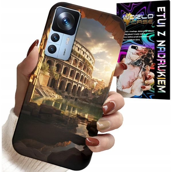 Custodia Per Xiaomi 12T / 12T Pro - Roma Colosseo Romani Antichità-image