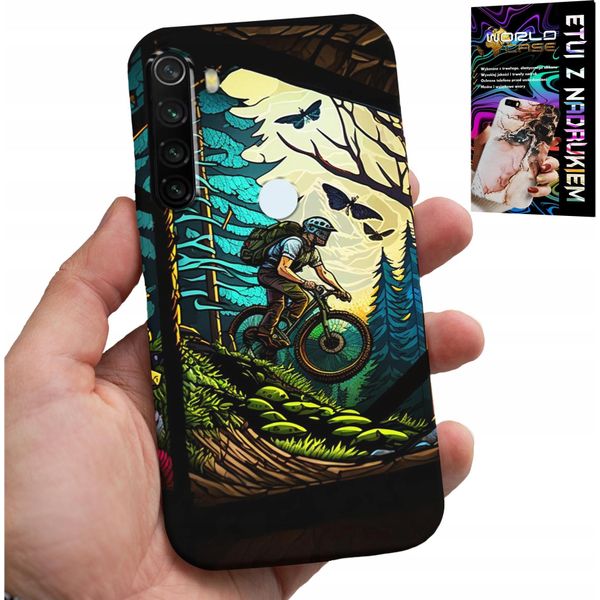 Custodia Per Xiaomi Note 8T - Escursioni Estreme In Bicicletta Nella Foresta-image