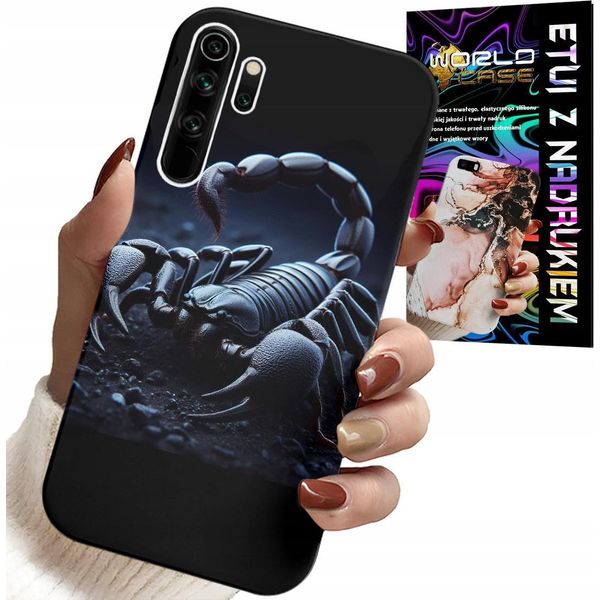 Custodia Per Xiaomi Note 8 - Scorpion, Scorpioni + Pellicola Idrogel-image
