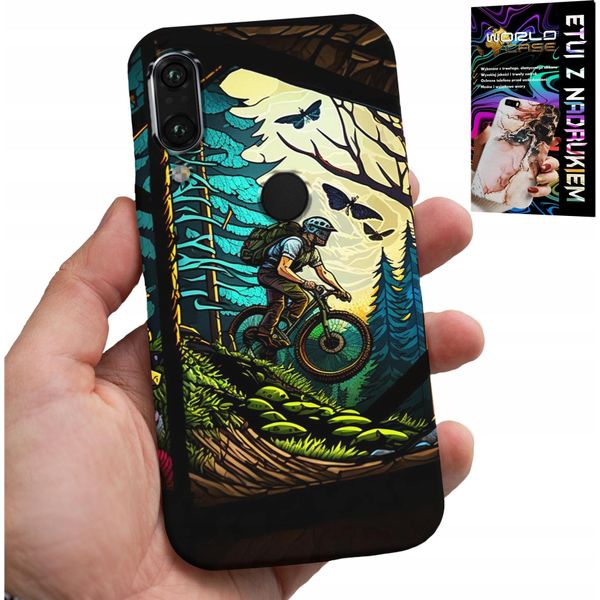 Custodia Per Xiaomi Note 7 - Escursioni Estreme In Bicicletta Nella Foresta-image