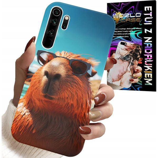 Custodia Xiaomi Note 8 - SłOdka Kapibara, Capibara Case + Folia-image