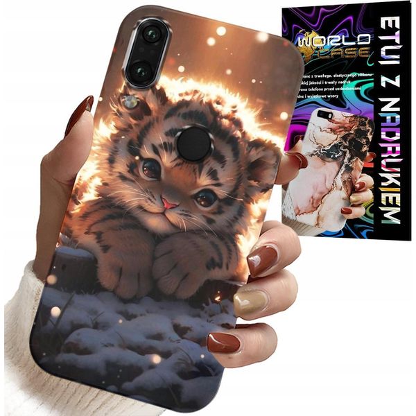 Custodia Per Xiaomi Note 7 - Custodia Stampata Con Tigre Carina-image