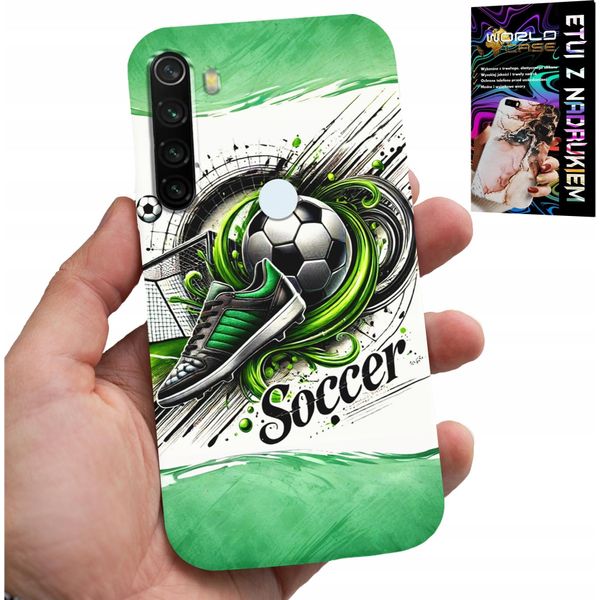 Custodia Per Xiaomi Note 8T - Calcio, Pallone Da Calcio + Vetro-image