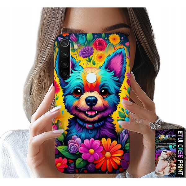 Custodia Per Xiaomi Note 8T - Modelli Floreali Dog York Plecki-image