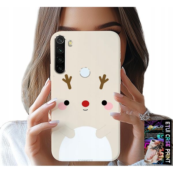 Custodia Per Xiaomi Note 8T - Renna, Renna, Disegni Natalizi-image