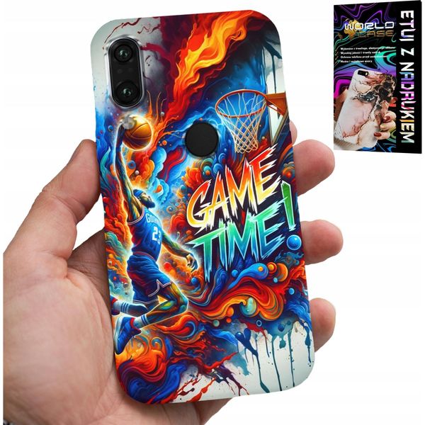 Custodia Per Xiaomi Note 7 - Basketball Nba Game Time, Custodia + Vetro-image