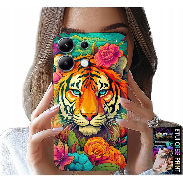 Custodia Per Xiaomi Note 13 Pro 4G - Modello Animale Tigre Custodia Tigre-image