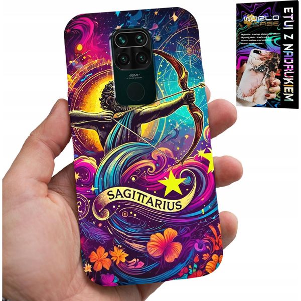 Custodia Per Xiaomi Note 9 - Segno Zodiacale, Sagittario Zaino Astronomico-image