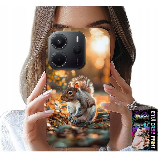 Custodia Per Xiaomi Note 14 4G - Sweet Squirrel, Custodia Con Design Personalizzato-image