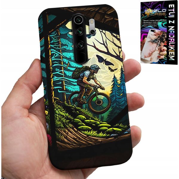 Custodia Per Xiaomi Note 8 Pro - Escursioni Estreme In Bicicletta Nella Foresta-image