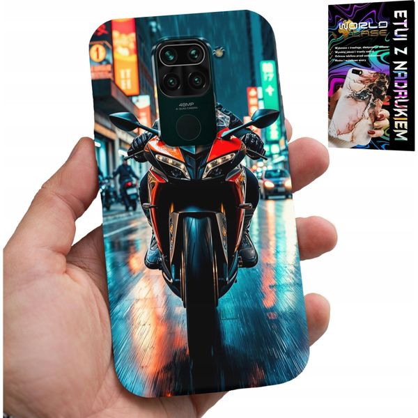 Custodia Per Xiaomi Note 9 - Design Moto, Motociclette, Monociclo + Vetro-image