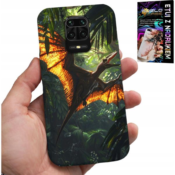 Custodia Per Xiaomi Note 9 Pro / 9S - Dino Dinosaur Pterodactyl Custodia A Zaino-image
