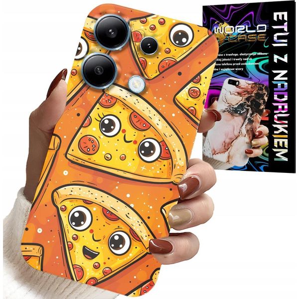 Pouzdro Pro Xiaomi Nota 13 4G - Dolce Sorridente Pizze Caso + Sklo-image
