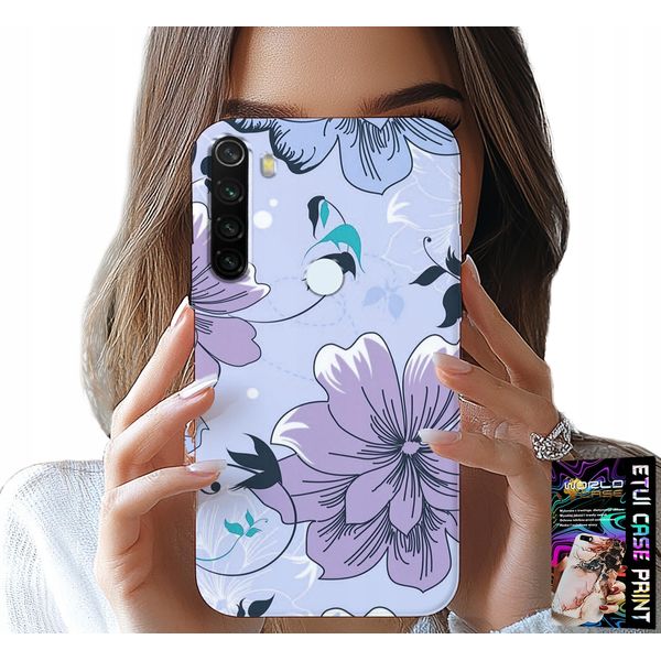 Custodia Per Xiaomi Note 8T - Fiori Floreali Modelli Alla Moda Zaini-image