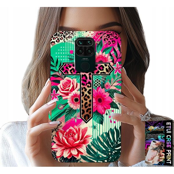 Custodia Per Xiaomi Note 9 - Croce, Rosa Cristianesimo Gesù Plecki-image