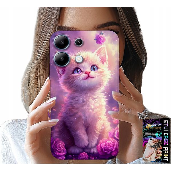 Cover Per Xiaomi Note 13 Pro 4G - Gatto Carino, Gatto, Disegni Con Animali-image