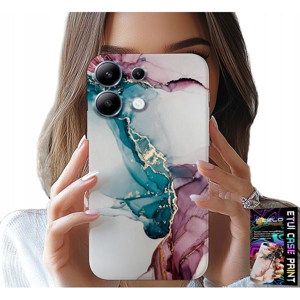 Caso Per Xiaomi Nota 13 4G - Elegante Moda Marmo Signore Caso-image