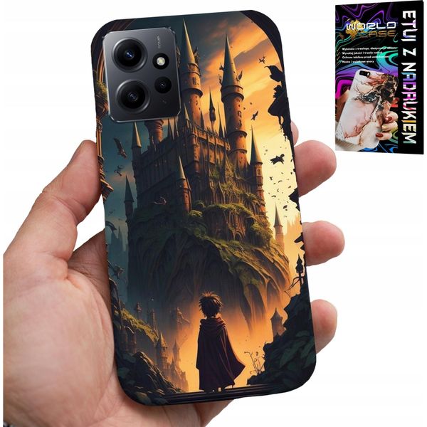 Custodia Per Xiaomi Note 12 4G - Custodia Per Il Fan Del Castello Della Bacchetta Magica-image