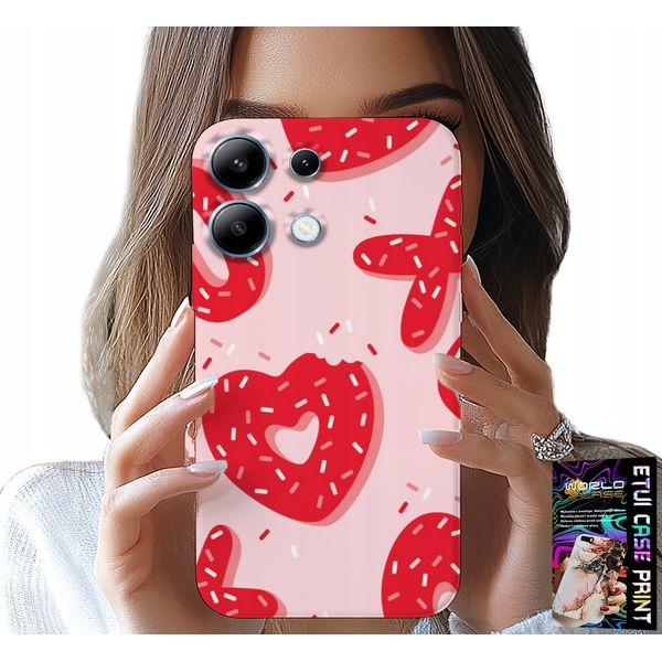 Custodia Per Xiaomi Note 13 5G - Design Femminile E Alla Moda Xoxo Heart + Glass-image