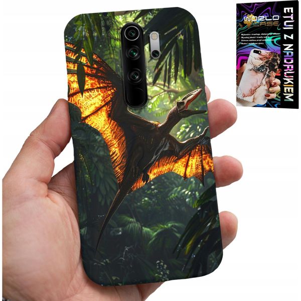 Custodia Per Xiaomi Redmi 9 - Dino Dinosaur Pterodactyl Custodia A Zaino-image