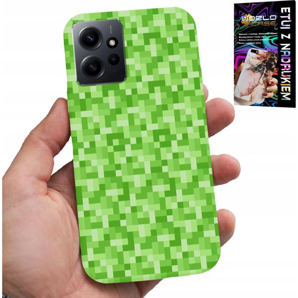 Custodia Per Xiaomi Note 12 4G - Modelli Da Giochi Pixel Pixel Backplates-image